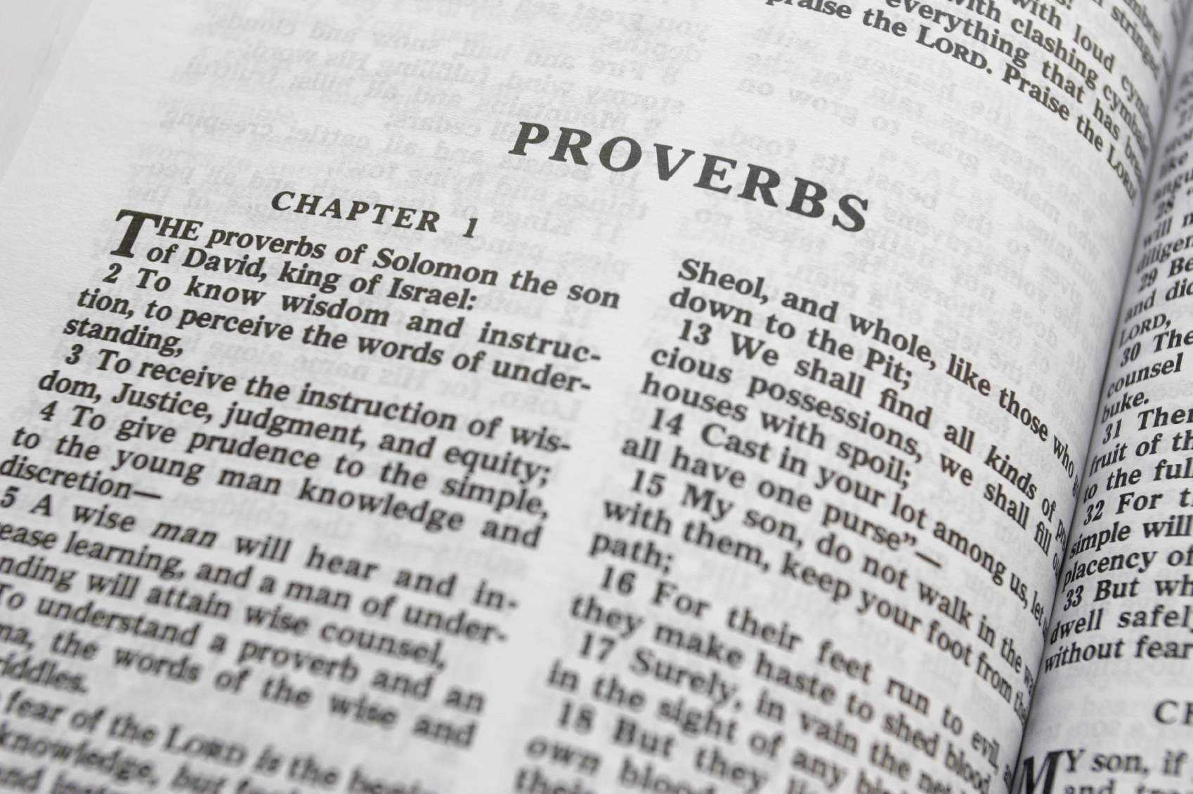 What The Book Of Proverbs Has To Say About The Current Age Community 