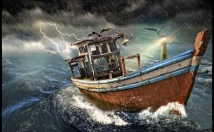 http://www.publicdomainpictures.net/view-image.php?image=172415&picture=old-boat-in-storm