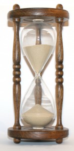 "Wooden hourglass 3" by S Sepp - Own work. Licensed under CC BY-SA 3.0 via Wikimedia Commons.
