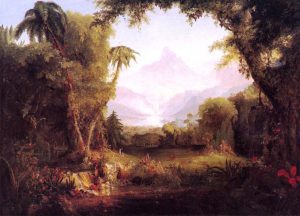 "The Garden of Eden" by Thomas Cole